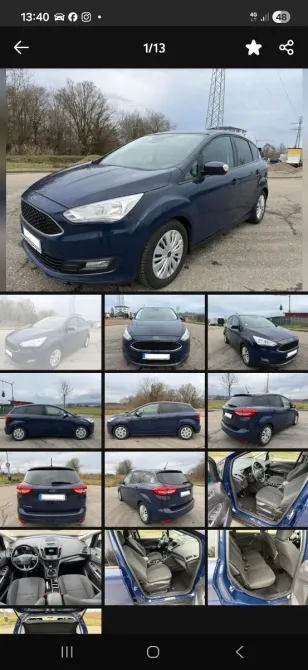 Ford C-MAX 2018 год Кишинёв Кишинёв - изображение 8